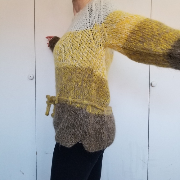 SOLD🌈1960s Mary Lewis Chunky Knit Sweater - Picture 9 of 12